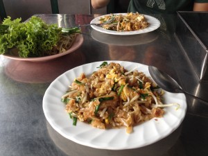 The "Eat In" option for Pad Thai