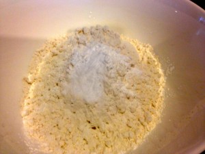 Flour, Baking Powder, Baking Soda, & Salt