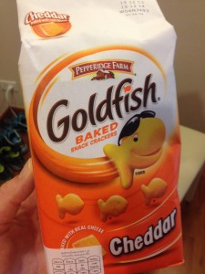 GOLD FISH!  LOVE.