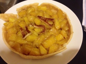Delicious but sad looking mango pie.
