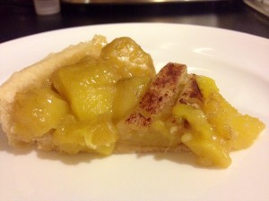 Tasty slice of Mango Pie