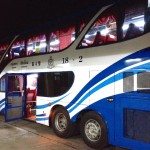 Our 1st Class Bus to Bangkok