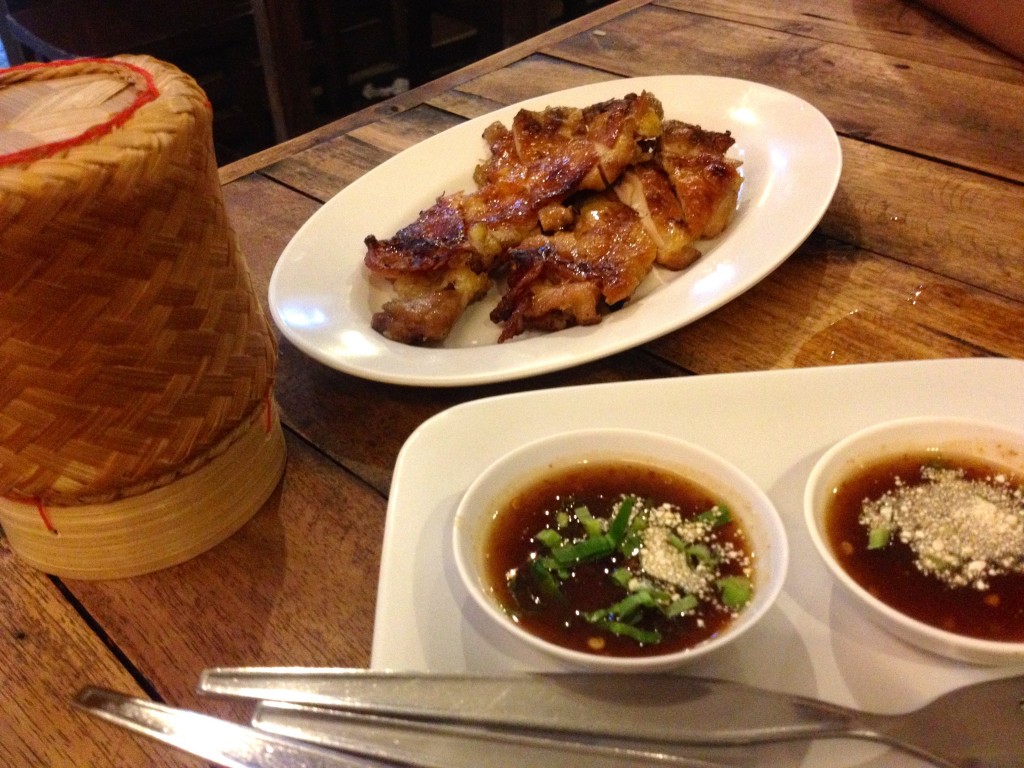 Kai Yang Nung Krob, or Roast Chicken (60 Baht)