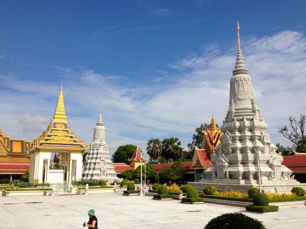 Pagodas at the Royal Palace