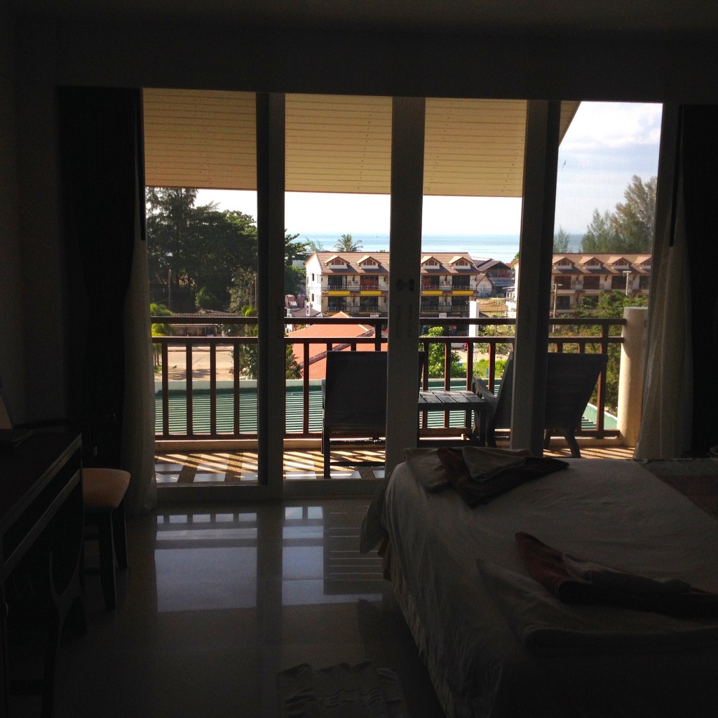 Our Ocean View Room in the Ananda Lanta Resort