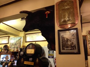Thing #2: A Bull Mounted on the Wall