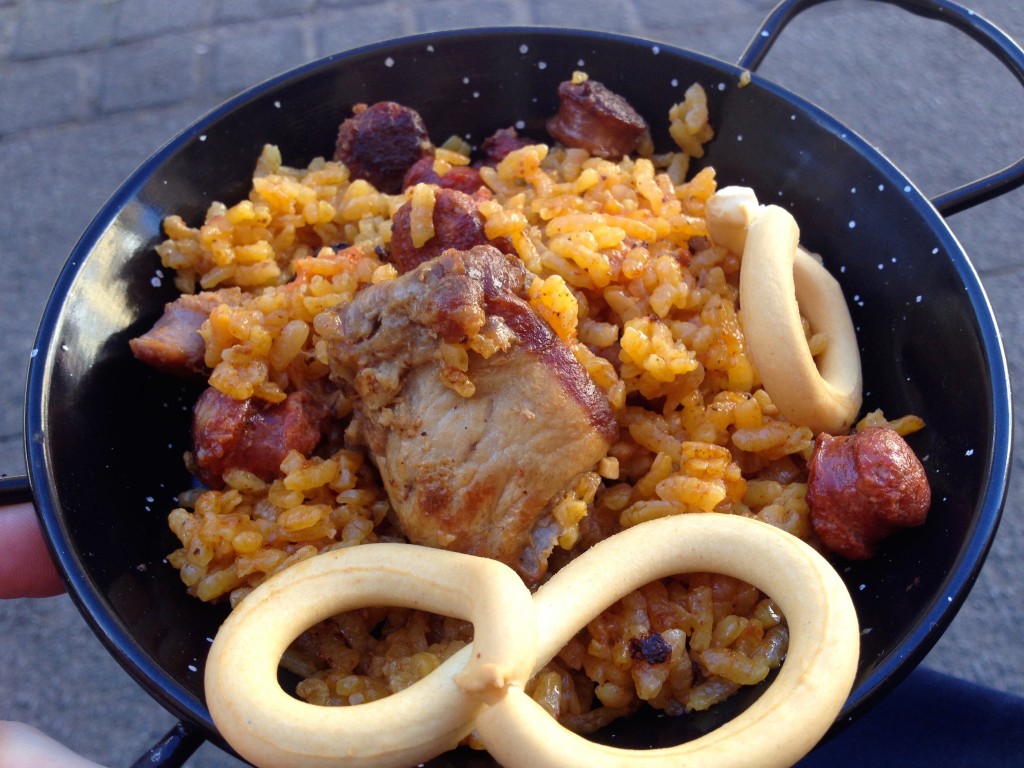 Paella #2, with pork and duck.