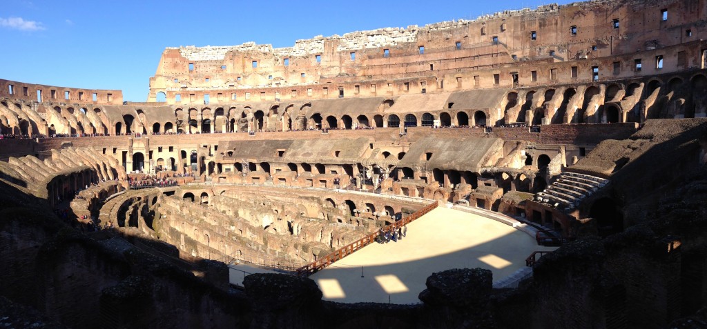 Panorama of the Colosseum