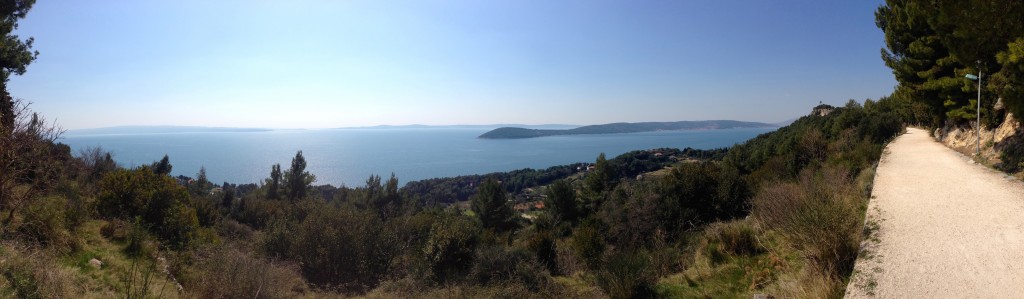 Panoramic View from the top of Marjan Park