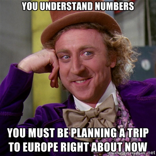 Willy Wonka, you're so smart.