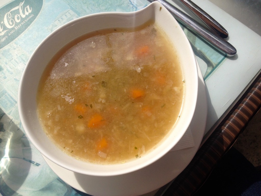 Course #1: Vegetable Soup.