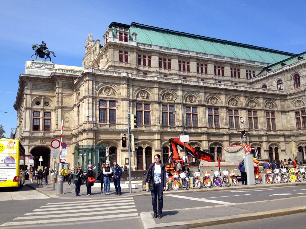 This is the Vienna State Opera House.